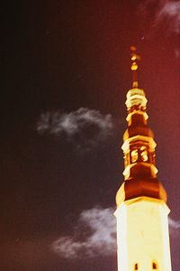 Low angle view of built structure against the sky