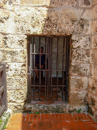 Window of old building