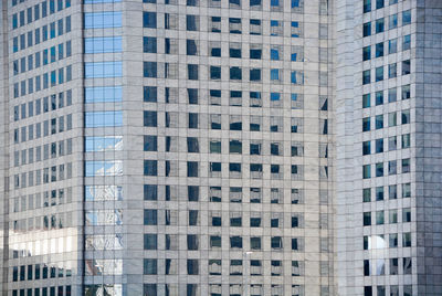 Full frame shot of modern building in city