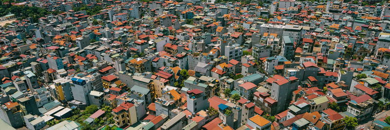 The iron roofing - a special feature of hanoi architecture that can only be seen from above