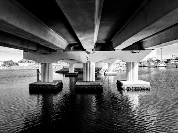 Interior of bridge