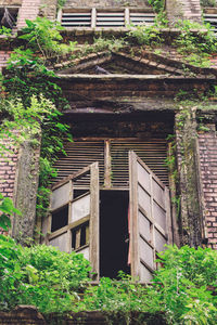 Exterior of old building