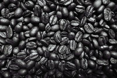 Detail shot of coffee beans