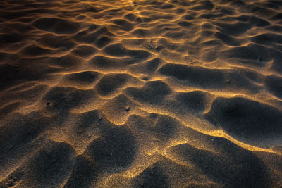 Full frame shot of sand