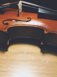 View of a piano