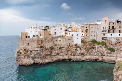 Buildings at waterfront