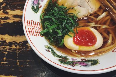 Close-up of food in plate