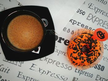 Close-up of coffee cup