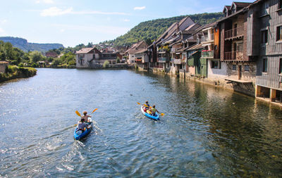 Discover ornans, birthplace of gustave courbet bathed by the waters of the loue  in franche comté