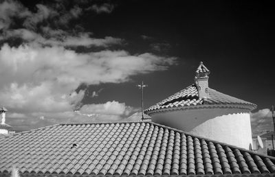 Close-up of roof against sky