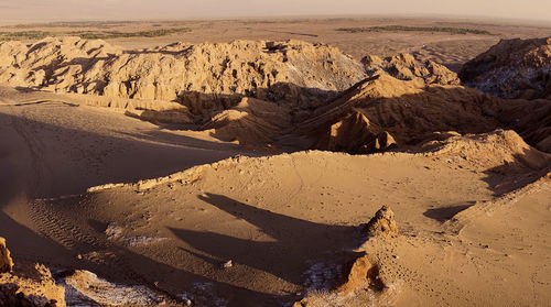 Scenic view of atacama desert