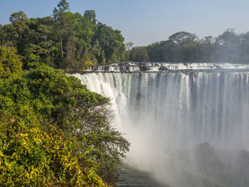 Lumangwe falls in zambia