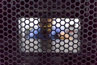 Full frame shot of metal grate