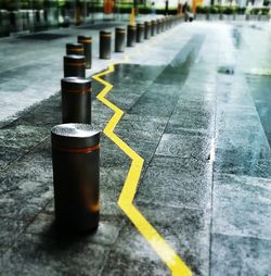 Close up of plant against blurred background