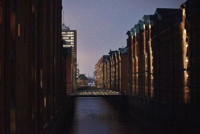 Panoramic shot of cityscape against sky