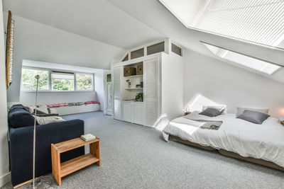 View of bed in bedroom