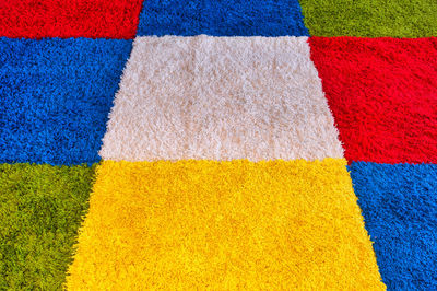 Full frame shot of multi colored carpet