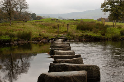 Ambleside stepping stones 