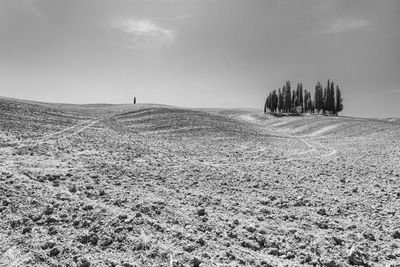 Panoramic view of landscape against sky