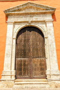 Low angle view of old building