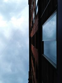 Low angle view of building against sky