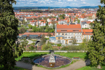 River with buildings in background