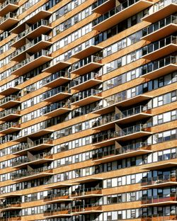 Full frame shot of residential building