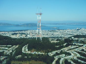 View of built structure in city