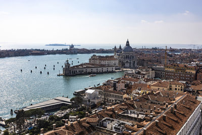 Aerial view of venice