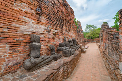 Old ruins of building