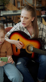 Man playing guitar