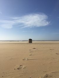 View of beach against sky