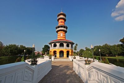 Historic building in bang pa in summer palace, thailand