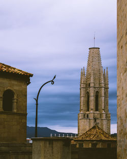 Low angle view of building against sky