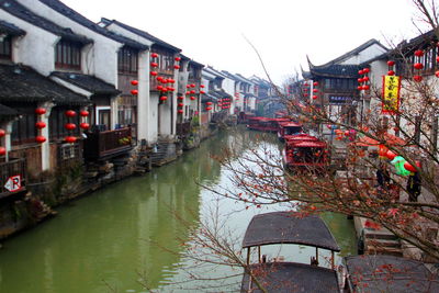 River with buildings in background