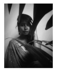 Portrait of teenage girl