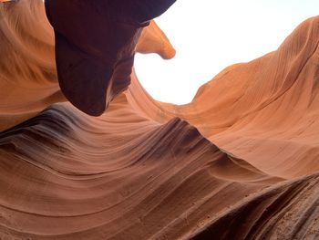 Rock formations in a desert