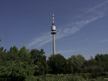 Vienna at the danube river