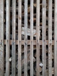 Full frame shot of metal grate