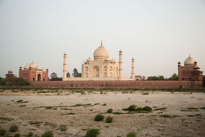 View of monument against clear sky