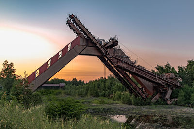  against sky during sunset