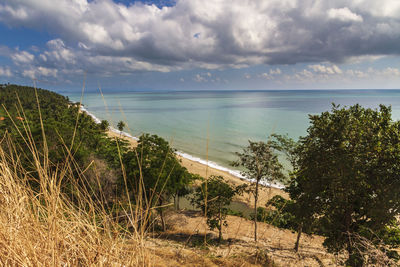 Beautiful with seascape in khanom district, nakhon si thammarat, thailand