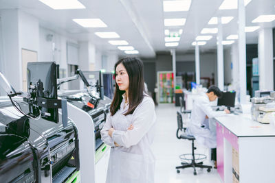 Woman working in office