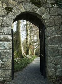 Archway leading to archway