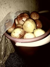 Close-up of food in bowl