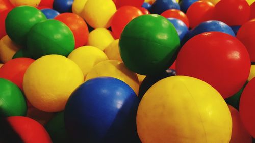 Full frame shot of colorful balloons