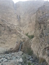 Scenic view of mountains