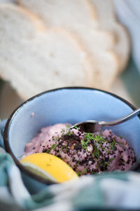 Close-up of salad in bowl