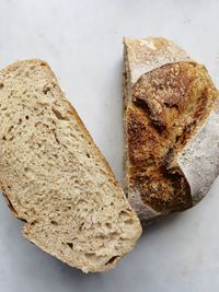 Close-up of bread on table