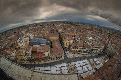 Aerial view of cityscape